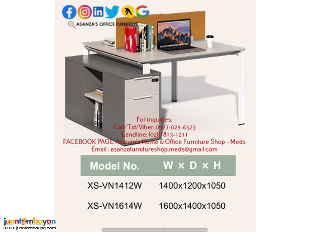 NEW PRODUCTS/WORKSTATION WITH SCREEN PANEL 