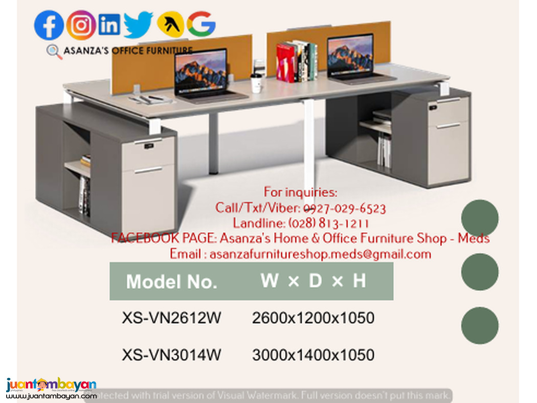 NEW PRODUCTS/WORKSTATION WITH SCREEN PANEL 