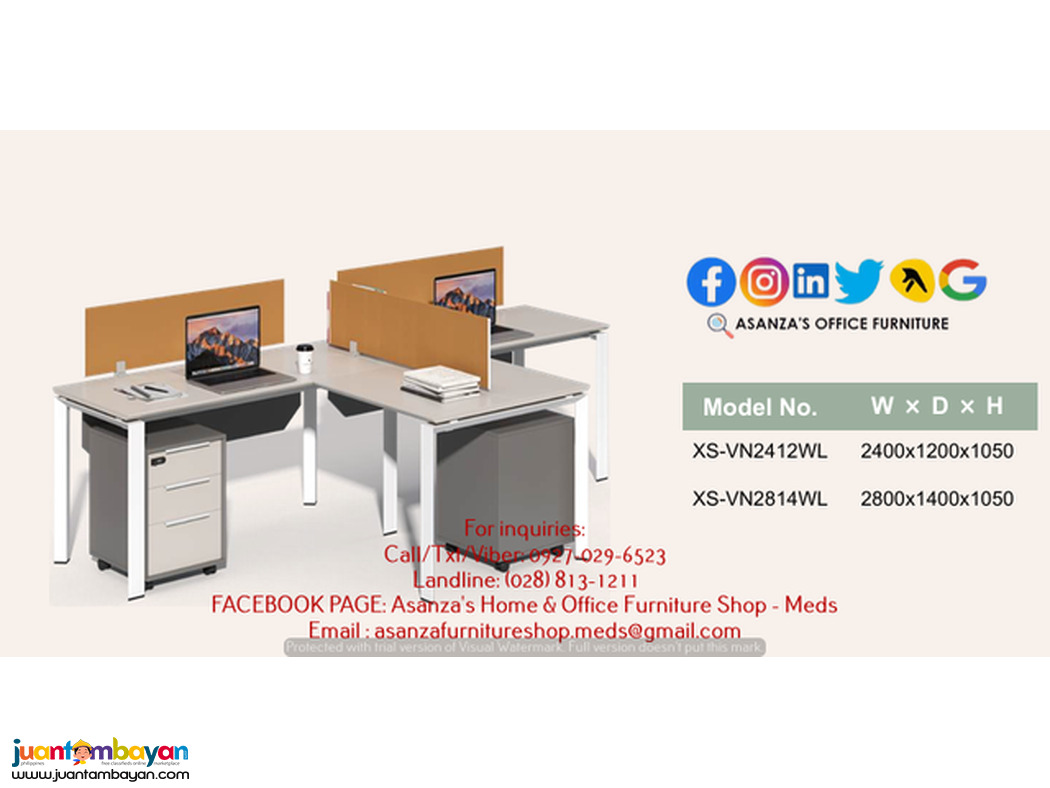 NEW PRODUCTS/WORKSTATION WITH SCREEN PANEL 