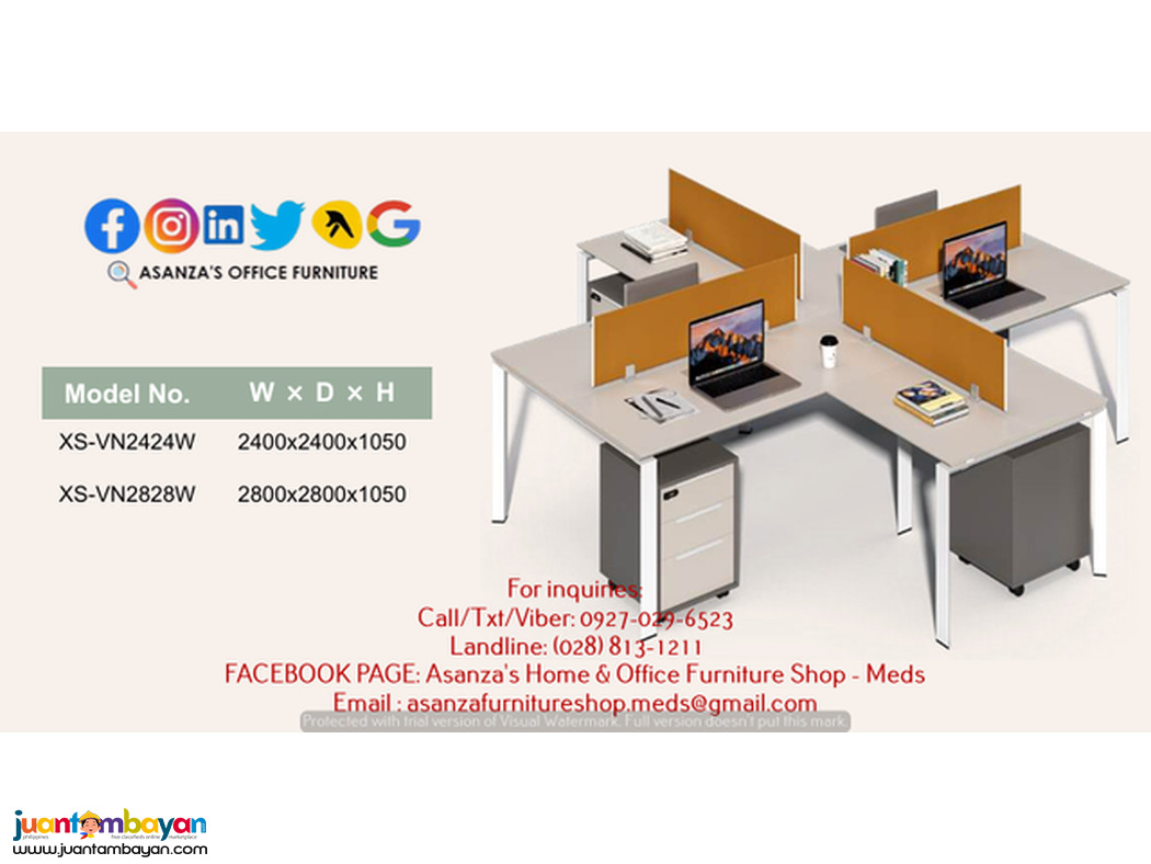 NEW PRODUCTS/WORKSTATION WITH SCREEN PANEL 