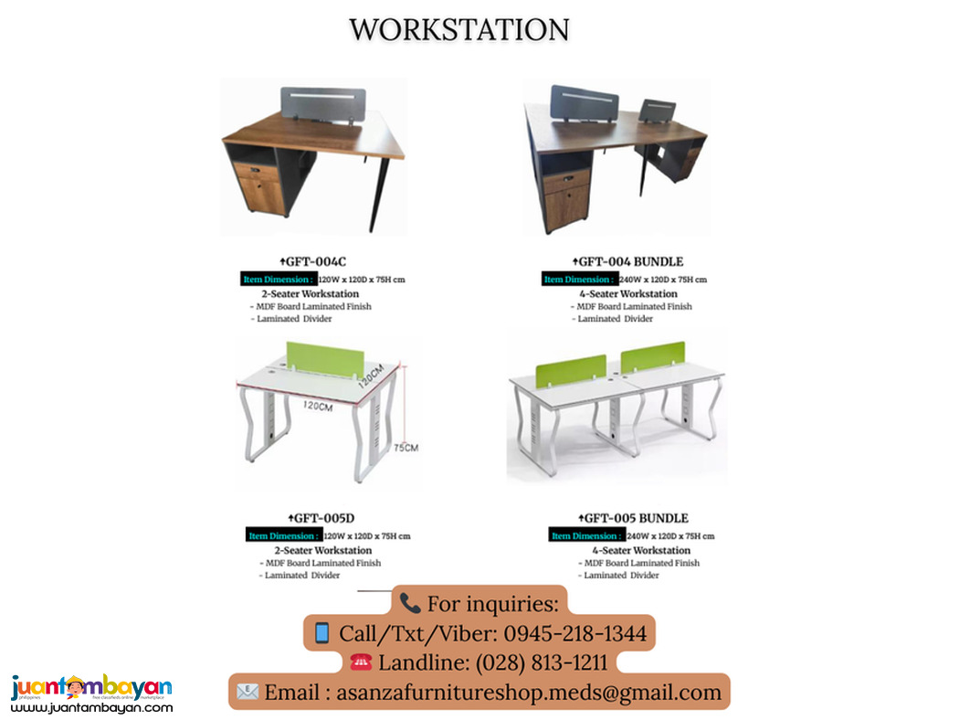 OFFICE DESK | WORKSTATION 