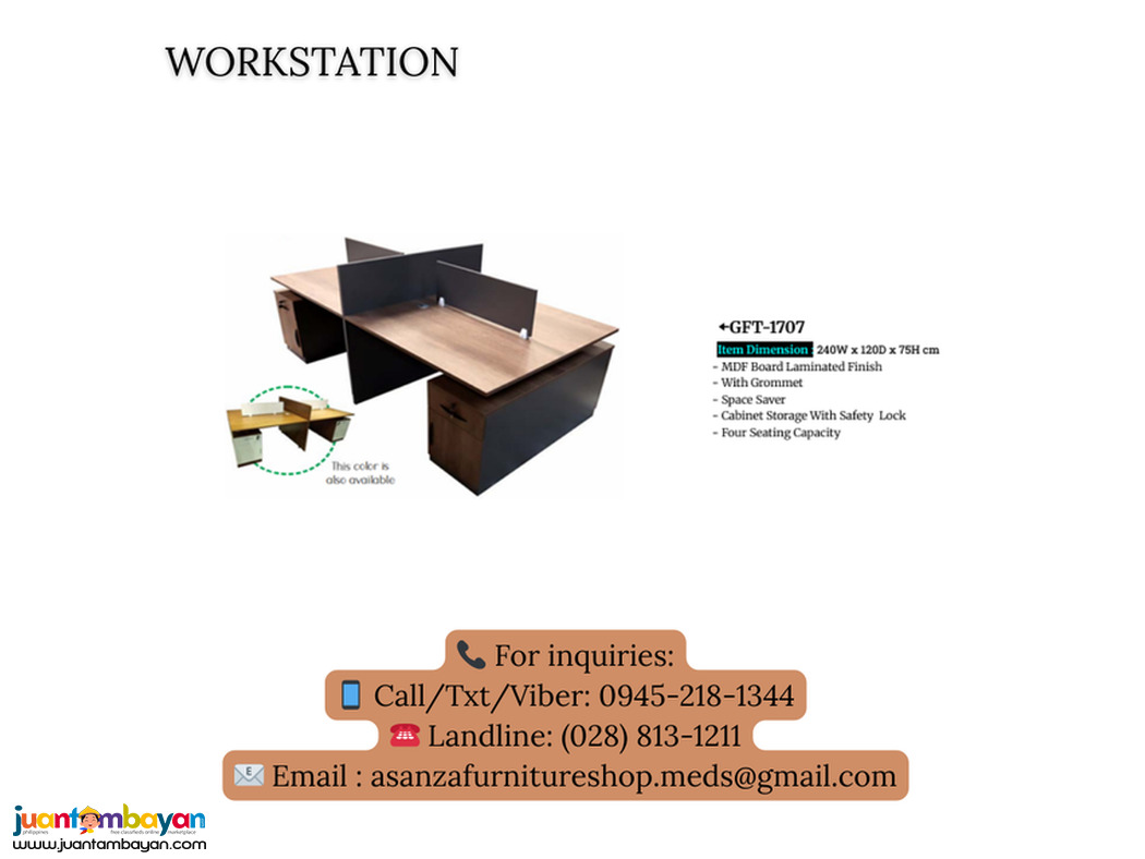 OFFICE DESK | WORKSTATION 