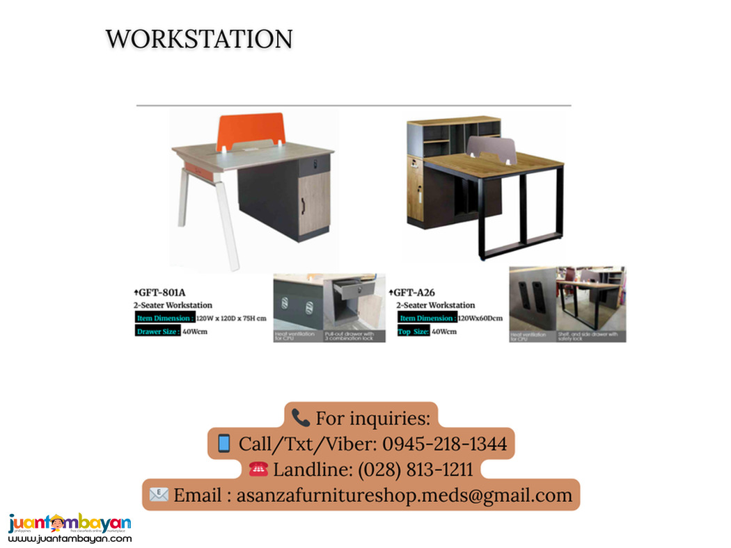 OFFICE DESK | WORKSTATION 