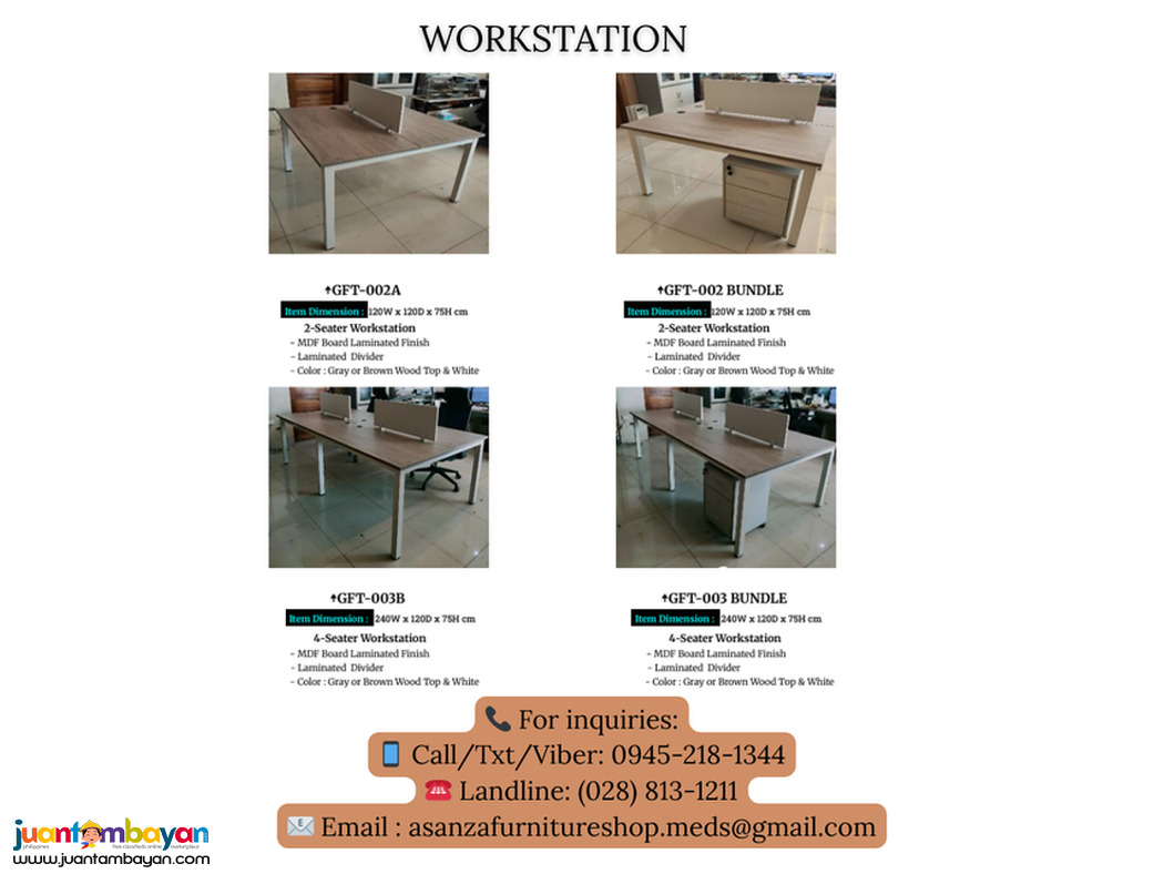 OFFICE DESK | WORKSTATION 