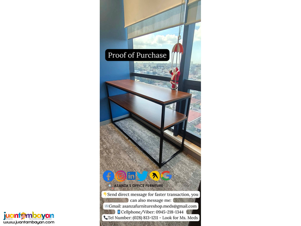CUSTOMIZED SIDE/CONSOLE TABLE 