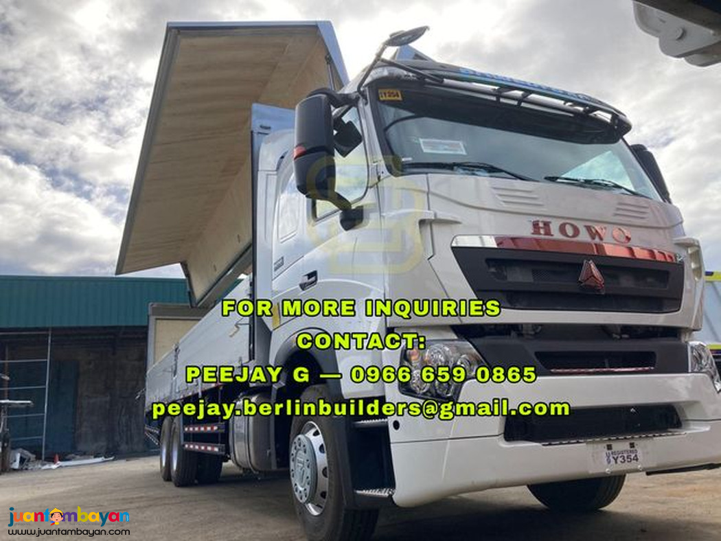 10-WHEELER HOWO A7 WINGVAN sinotruk