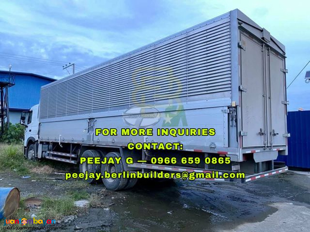 10-WHEELER HOWO A7 WINGVAN sinotruk