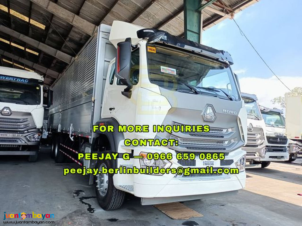 10-WHEELER HOWO N7 WINGVAN sinotruk