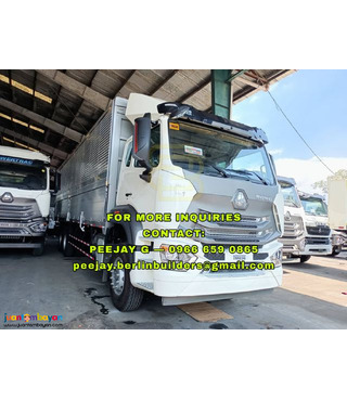 10-WHEELER HOWO N7 WINGVAN sinotruk