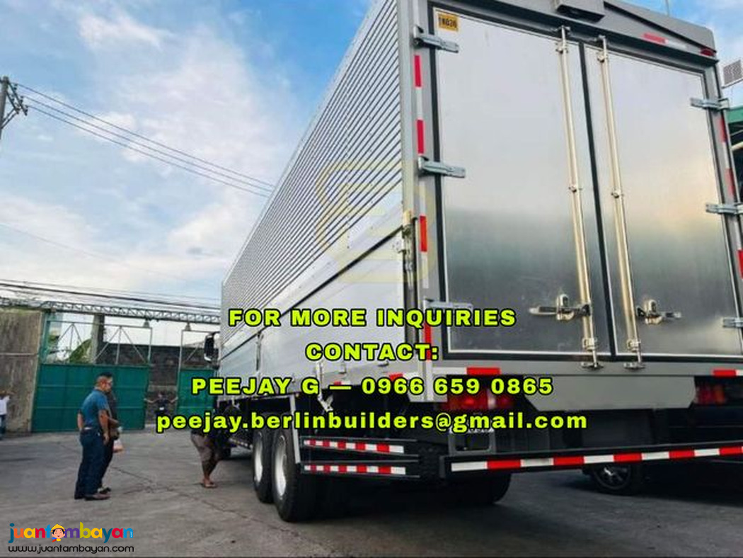 10-WHEELER HOWO N7 WINGVAN sinotruk