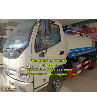 6-WHEELER FORLAND 10KL WATER TRUCK CUMMINS ENGINE m3