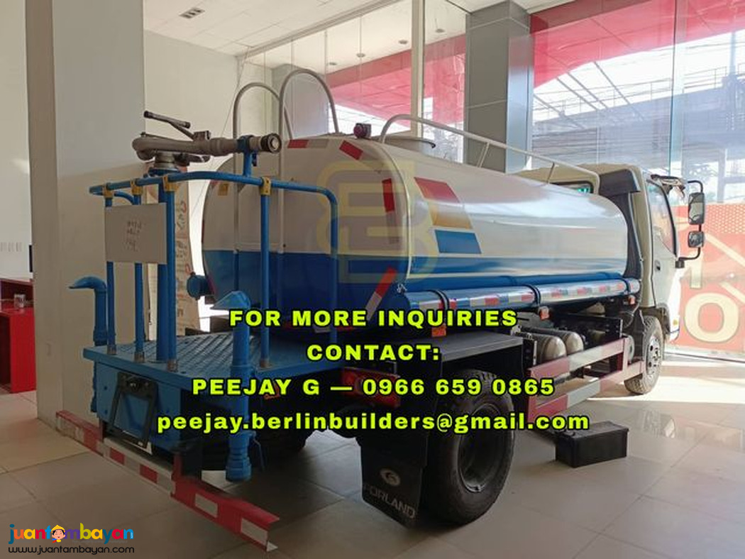 6-WHEELER FORLAND 10KL WATER TRUCK CUMMINS ENGINE m3