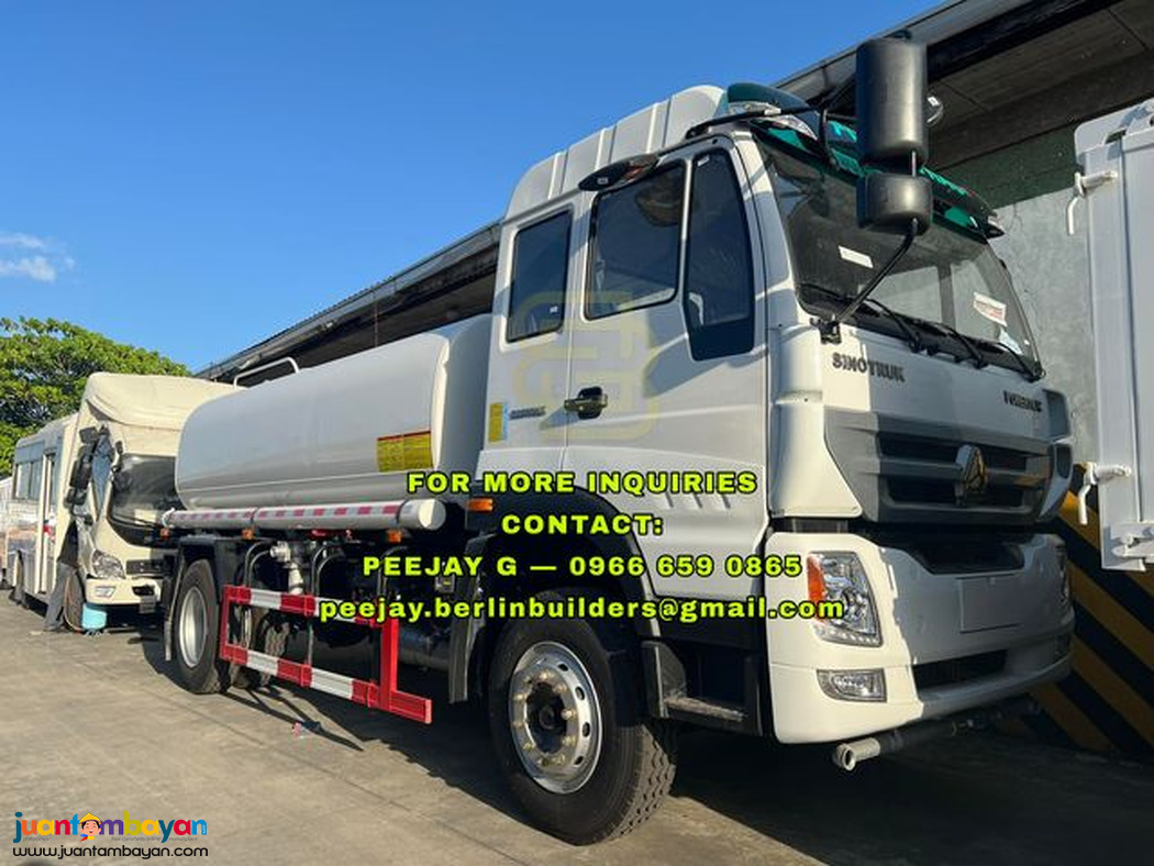6-WHEELER HOMAN H5 WATER TRUCK (10KL, 15KL) sinotruk