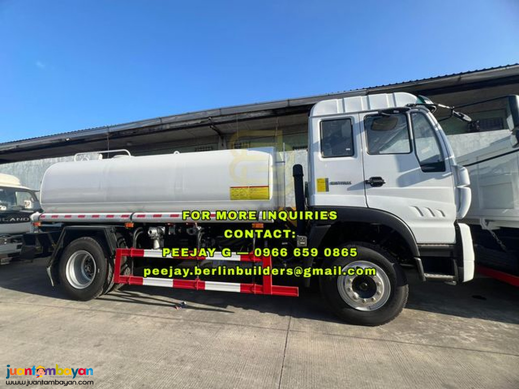6-WHEELER HOMAN H5 WATER TRUCK (10KL, 15KL) sinotruk