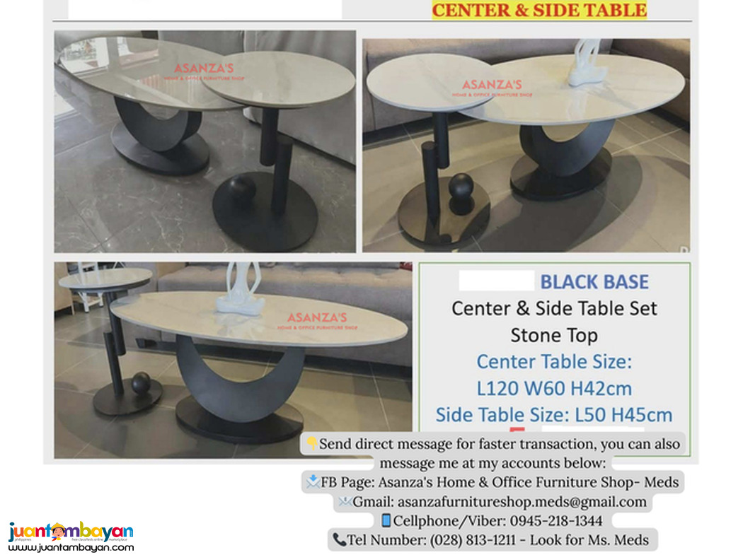 SIDE TABLE | CENTER TABLE