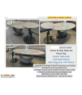 SIDE TABLE | CENTER TABLE