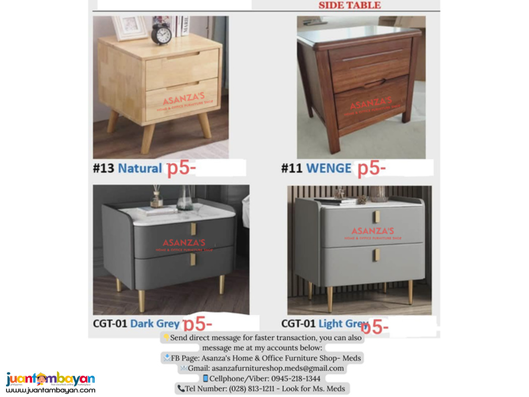 SIDE TABLE | CENTER TABLE