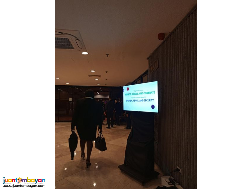 For Rental LED TV. Monitor Works Placing Stand