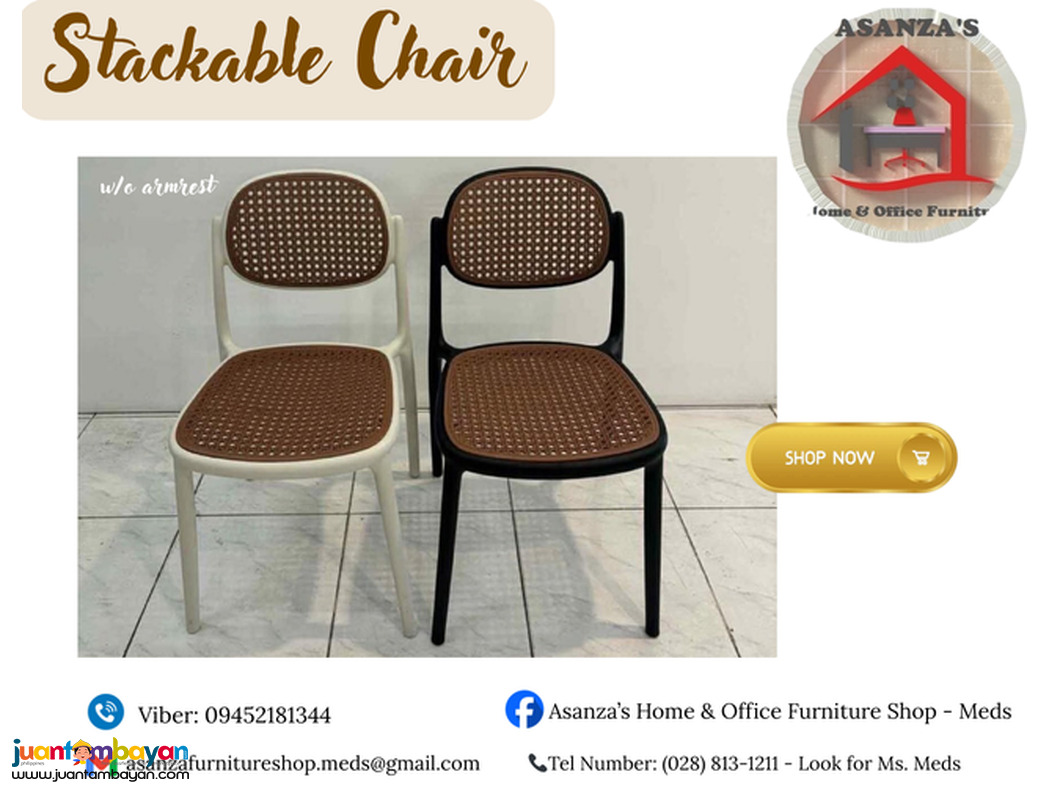 STACKABLE CHAIRS | AFFORDABLE PRICE 