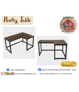 CUSTOMIZED SIZE PANTRY TABLE 