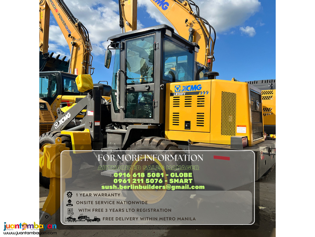 XCMG LW200 Pay Loader 1.2cbm brand new for sale