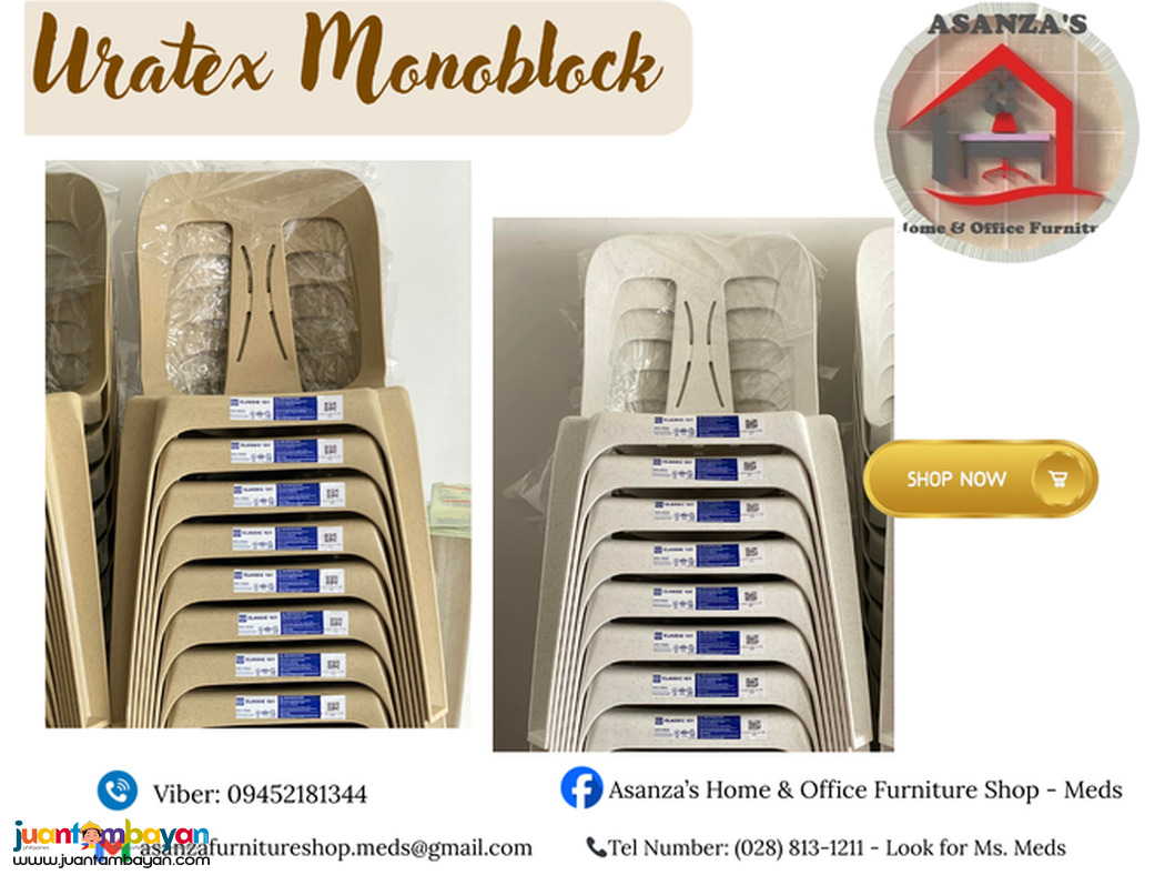 URATEX MONOBLOCK CHAIRS 