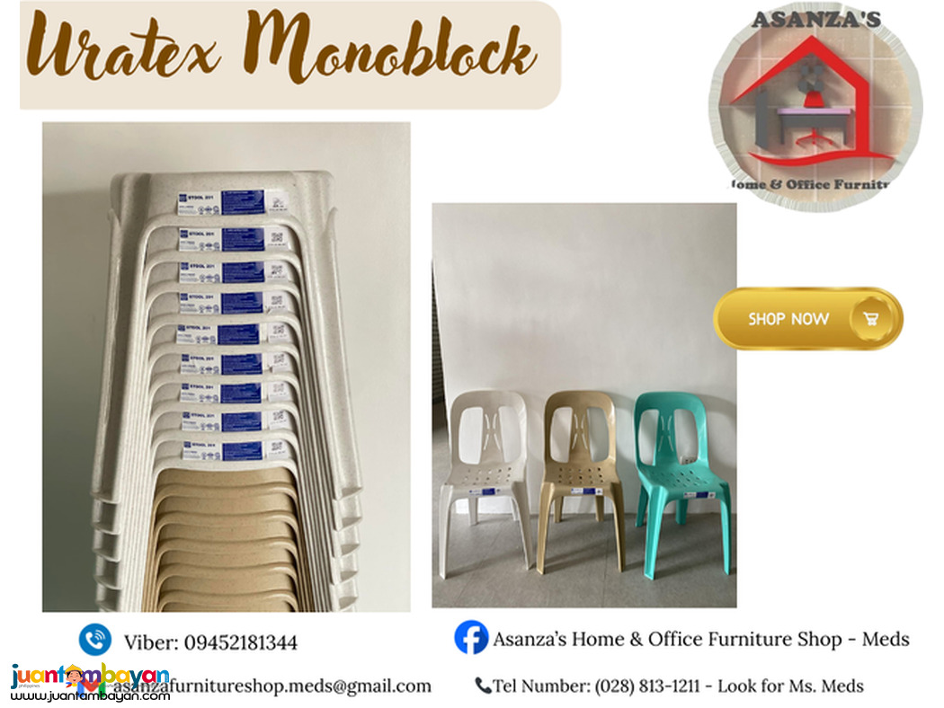 URATEX MONOBLOCK CHAIRS 