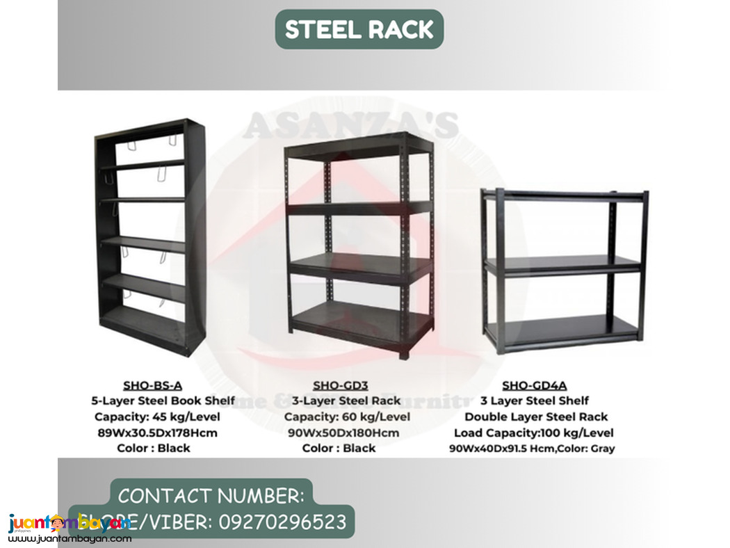 OFFICE STEEL RACK | HOME & OFFICE STEEL RACK 