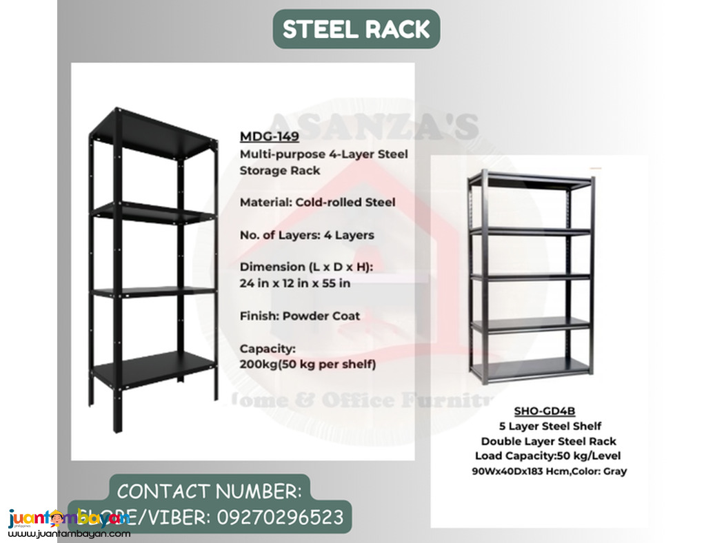 OFFICE STEEL RACK | HOME & OFFICE STEEL RACK 