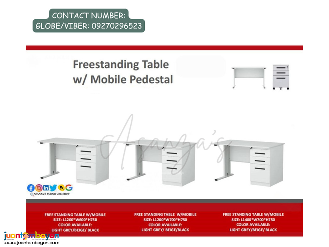 OFFICE TABLE | FREESTANDING OFFICE TABLE | 