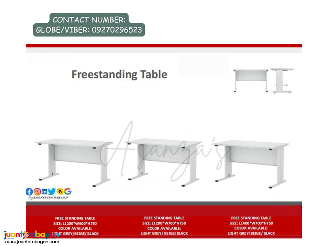 OFFICE TABLE | FREESTANDING OFFICE TABLE | 