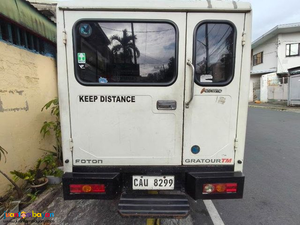 FOTON GRATOUR 2020 RUSH SALE! CASH UNIT!