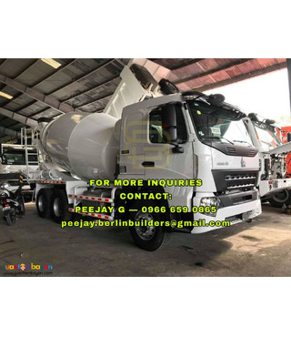 10-WHEELER 10cbm TRANSIT MIXER (380hp ,6x4, EURO 4) howo a7