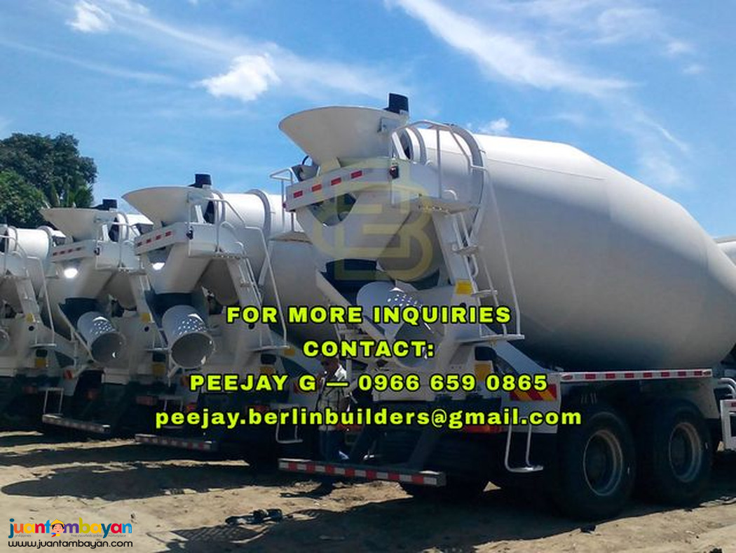 10-WHEELER 10cbm TRANSIT MIXER (380hp ,6x4, EURO 4) howo a7