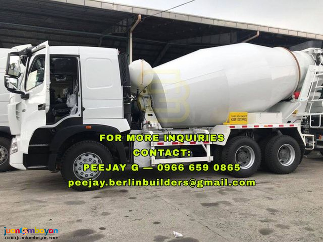 10-WHEELER 10cbm TRANSIT MIXER (380hp ,6x4, EURO 4) howo a7