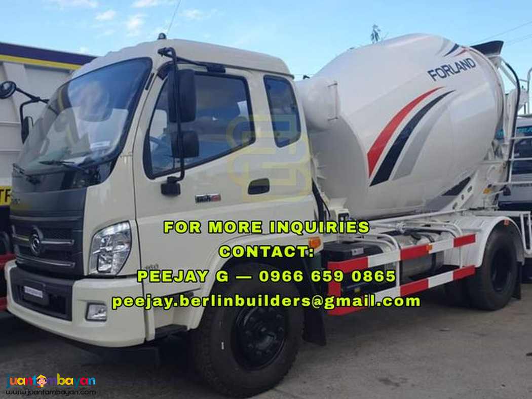 6-WHEELER FORLAND TRANSIT MIXER m3