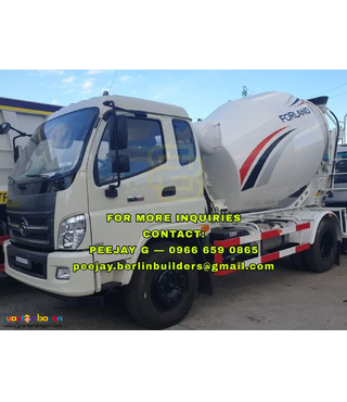 6-WHEELER FORLAND TRANSIT MIXER m3