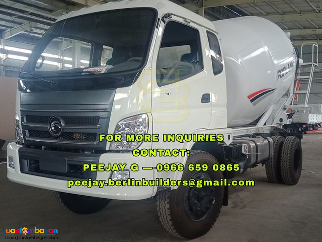 6-WHEELER FORLAND TRANSIT MIXER m3