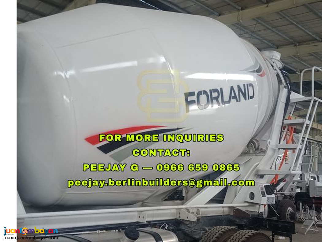 6-WHEELER FORLAND TRANSIT MIXER m3