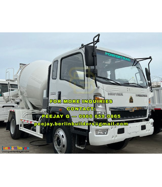 6-WHEELER TRANSIT MIXER HOMAN H3 sinotruk