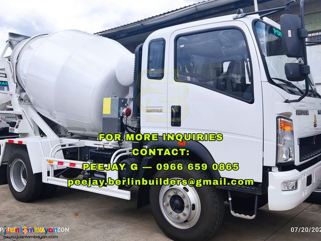 6-WHEELER TRANSIT MIXER HOMAN H3 sinotruk