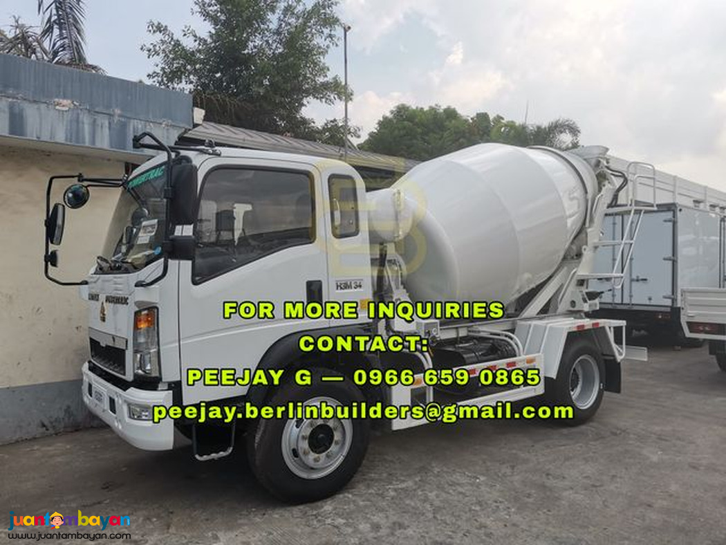 6-WHEELER TRANSIT MIXER HOMAN H3 sinotruk