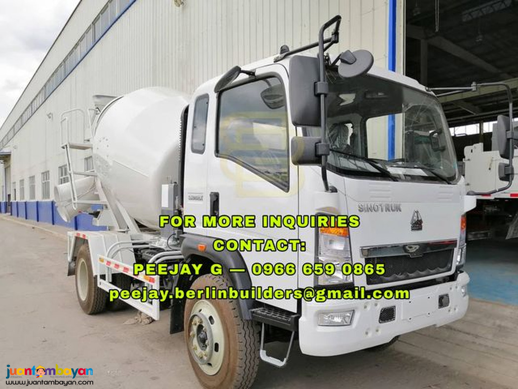 6-WHEELER TRANSIT MIXER HOMAN H3 sinotruk