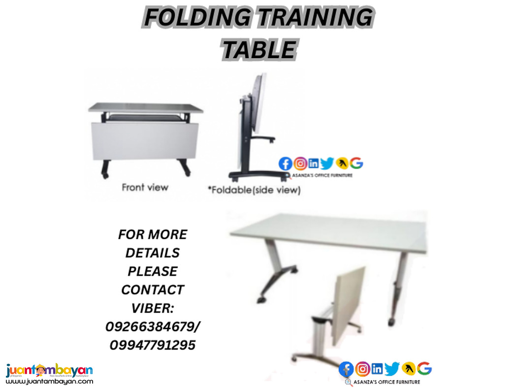 FOLDING TRAINING TABLE
