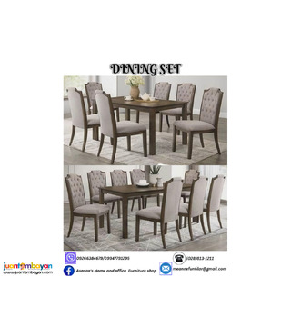 DINING TABLE AND CHAIRS