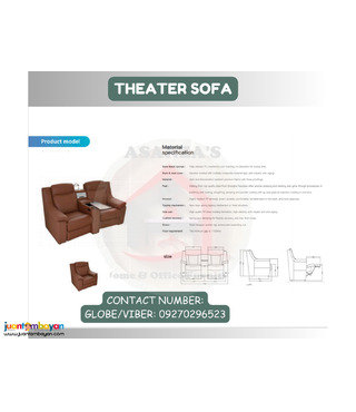THEATER SOFA | HOME & OFFICE FURNITURE SHOP 
