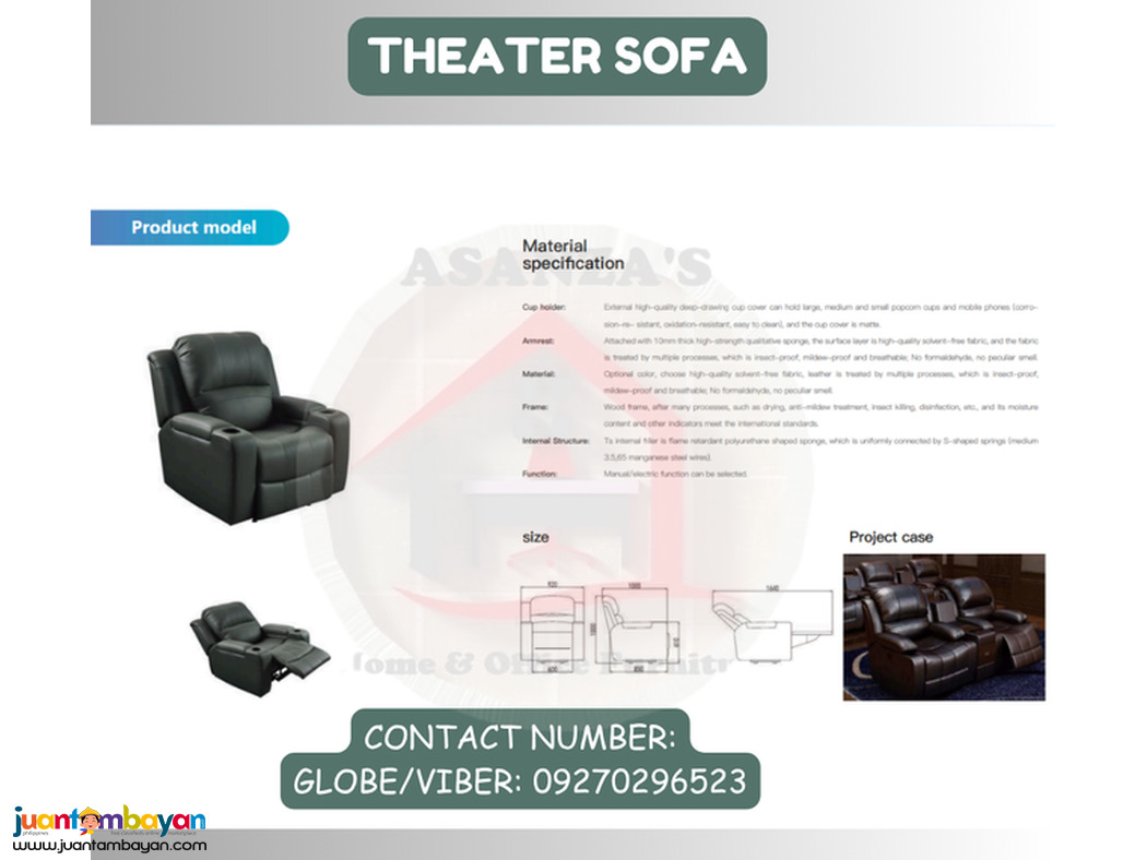 THEATER SOFA | HOME & OFFICE FURNITURE SHOP 