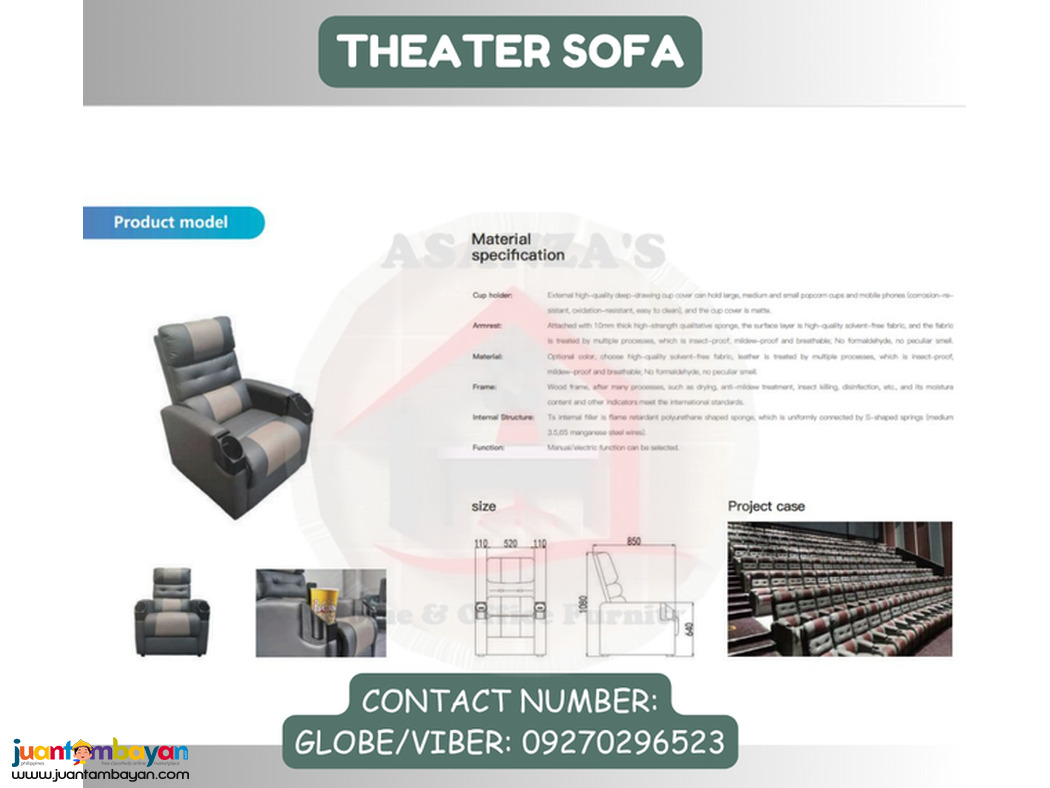 THEATER SOFA | HOME & OFFICE FURNITURE SHOP 