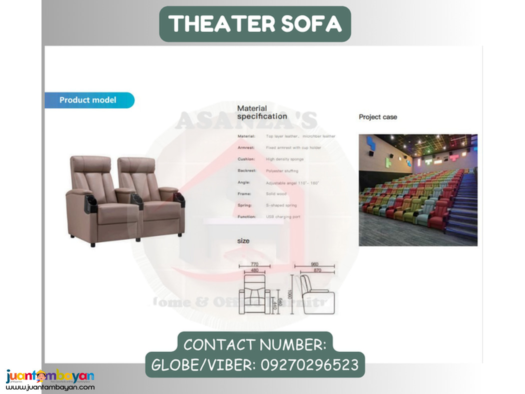 THEATER SOFA | HOME & OFFICE FURNITURE SHOP 