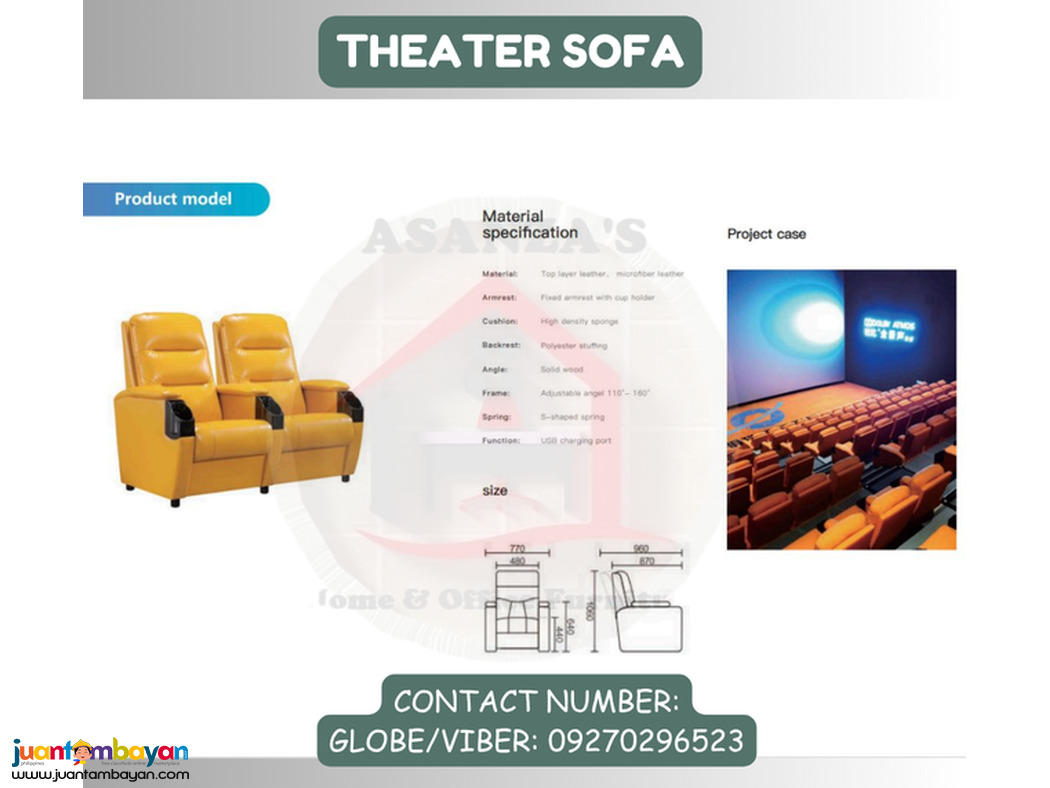 THEATER SOFA | HOME & OFFICE FURNITURE SHOP 